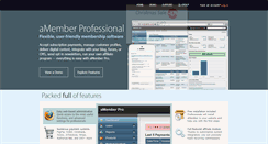 Desktop Screenshot of amember.com